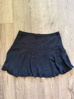 Sunday Best Black A-Line Mini Skirt